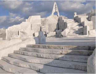 耕三寺（石のモニュメント）